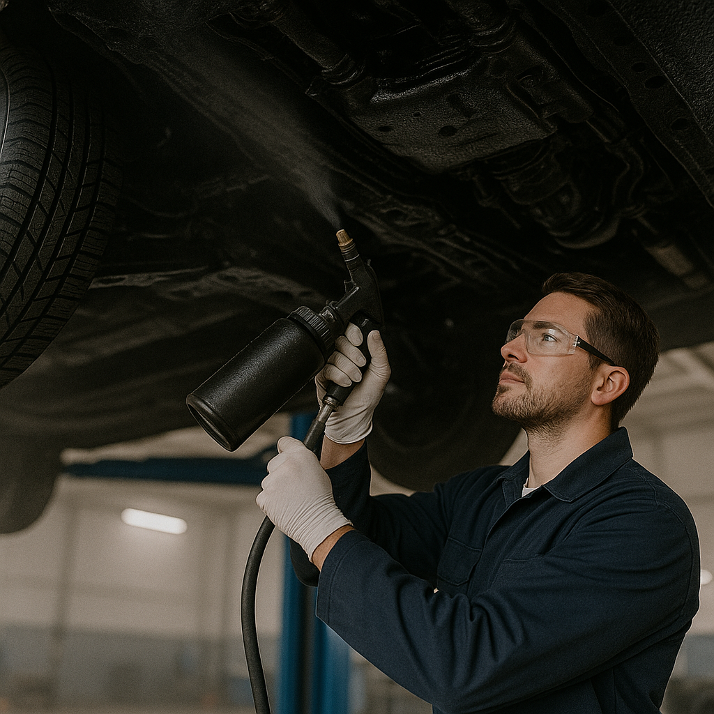 nakładanie warstwy ochronnej