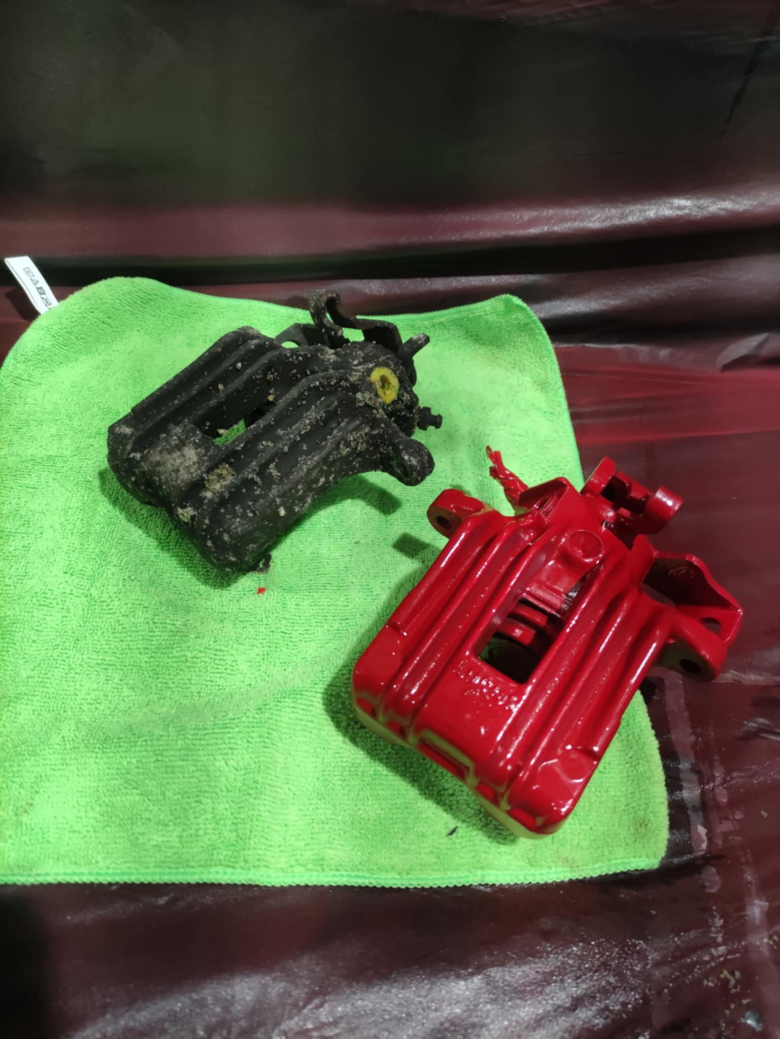 odnowienie zacisku hamulcowego