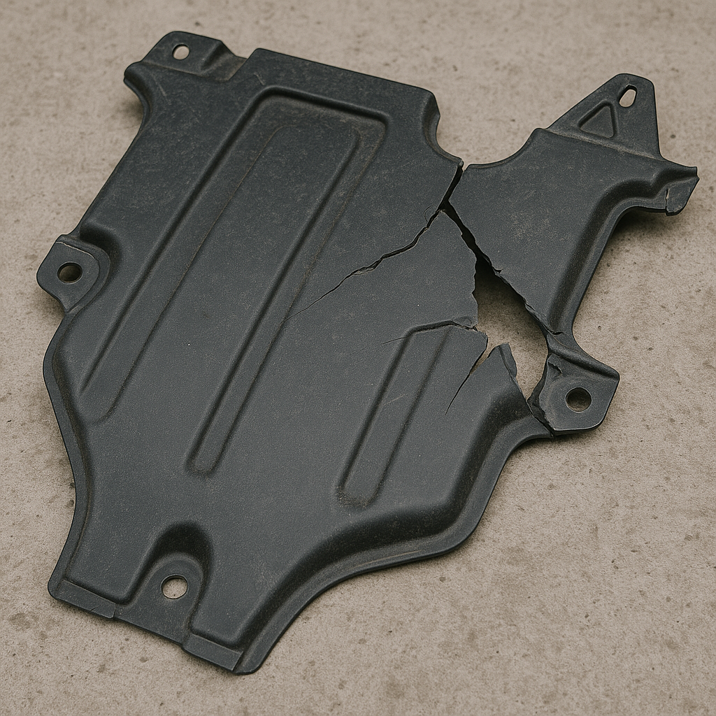 spawanie plastików uszkodzona osłona silnika