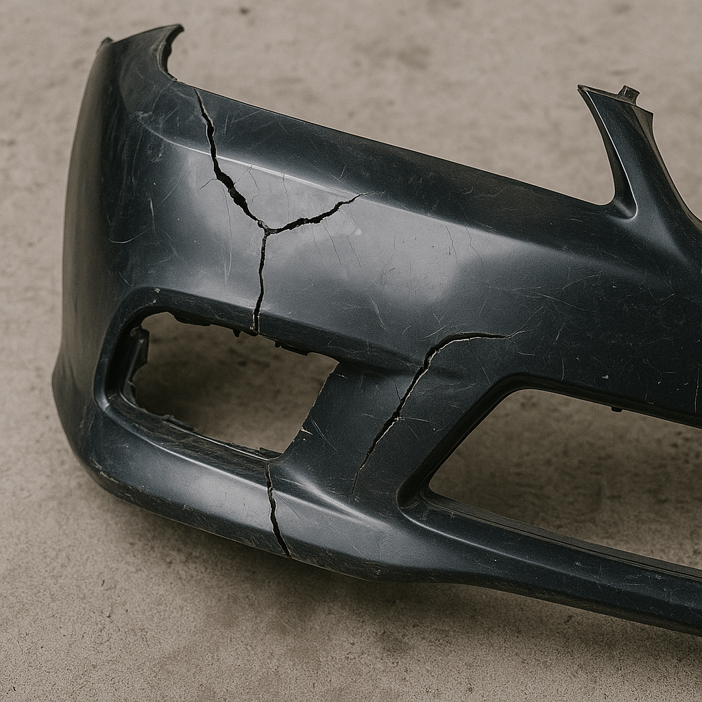 spawanie plastików uszkodzony zderzak